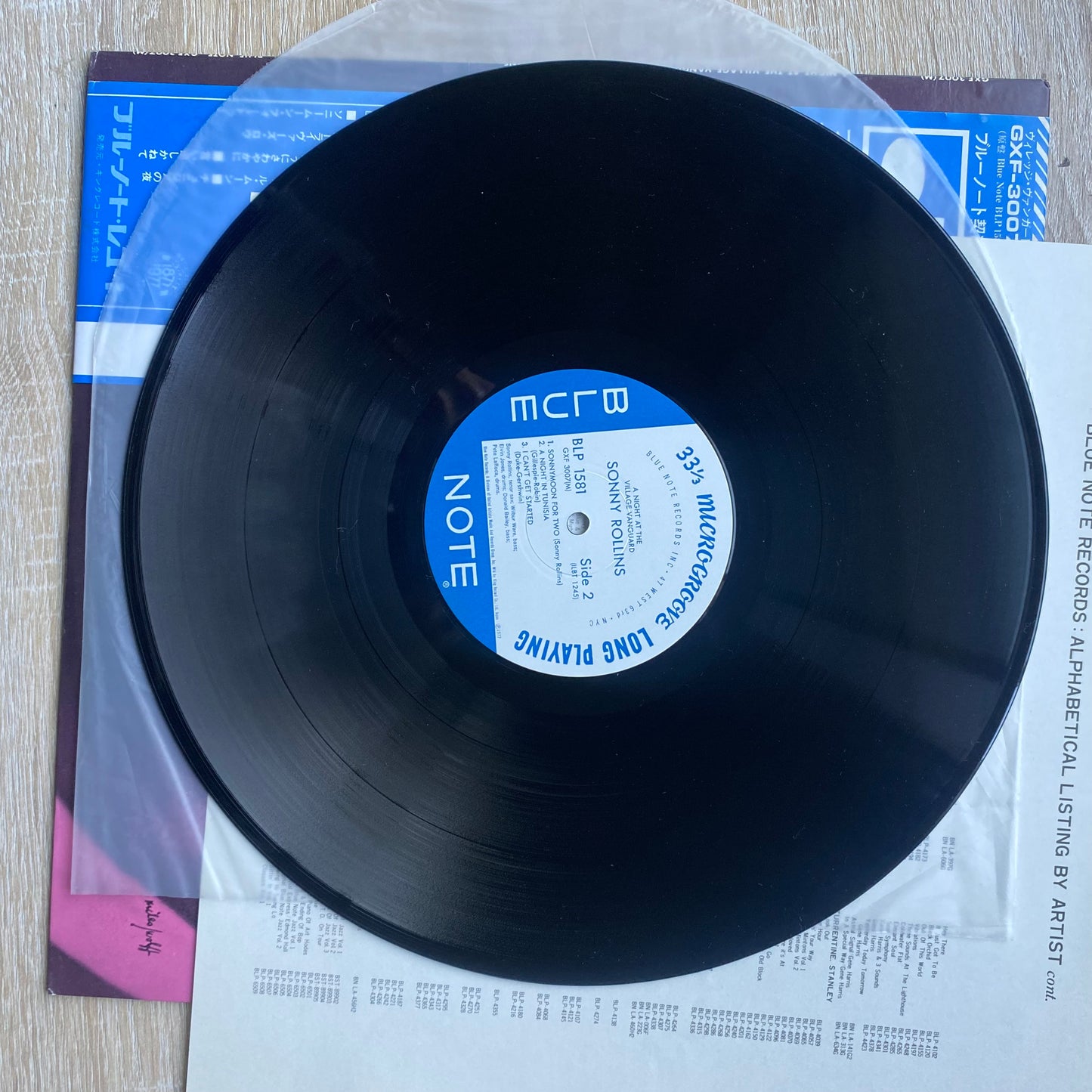 Sonny Rollins - A Night At The "Village Vanguard" (LP, Album, Mono, Ltd, RE)