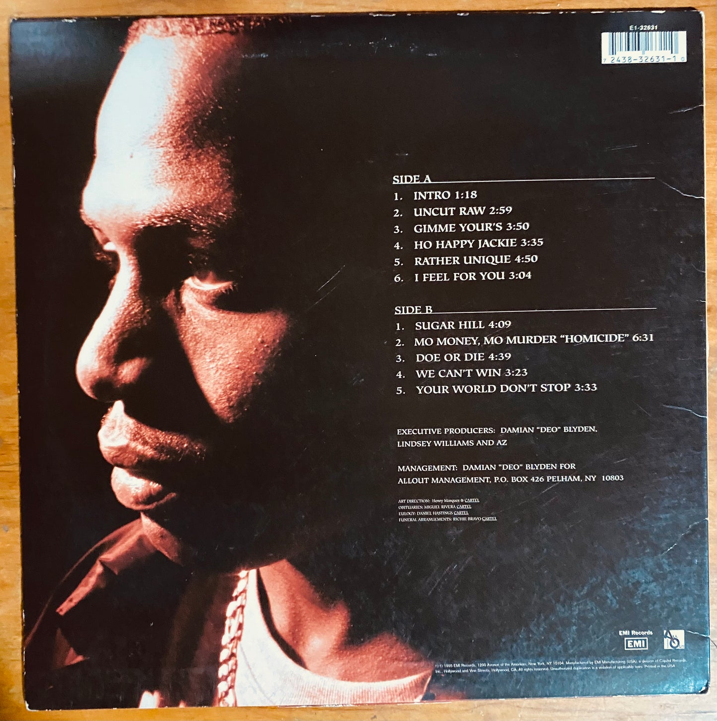 OG US - AZ - Doe Or Die (LP, Album) CL