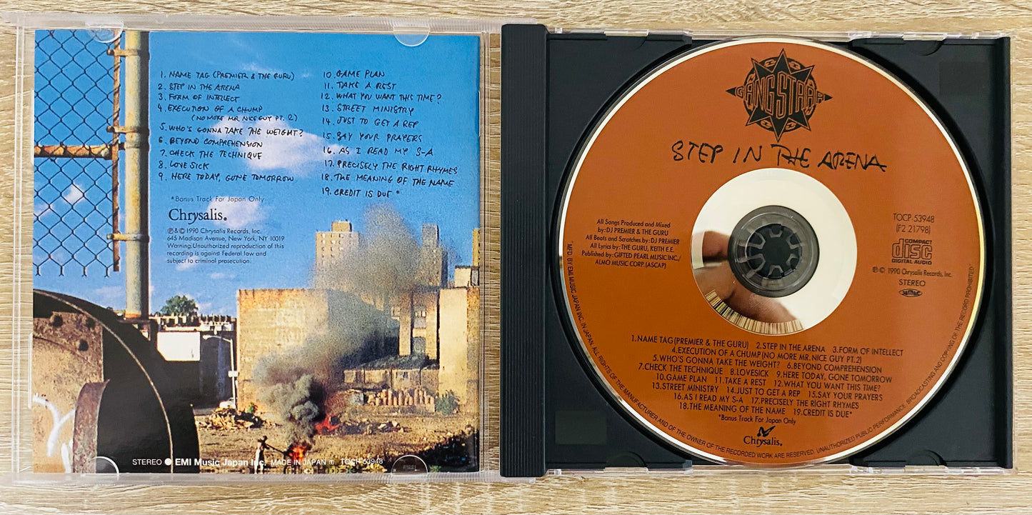 Gang Starr - Step In The Arena (CD, Album, RE)