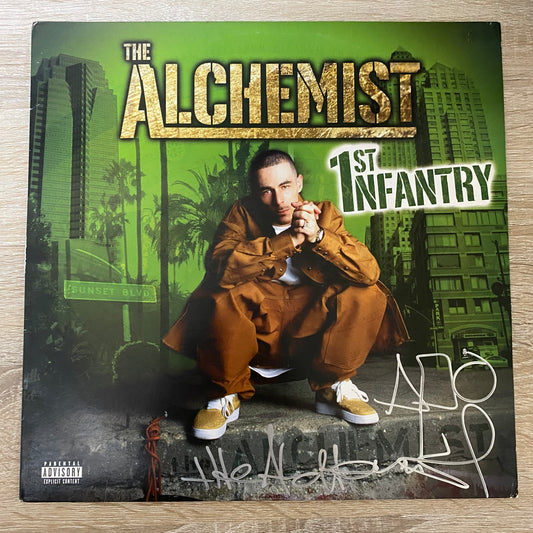SIGNED!! OG US - The Alchemist* - 1st Infantry (2xLP, Album)