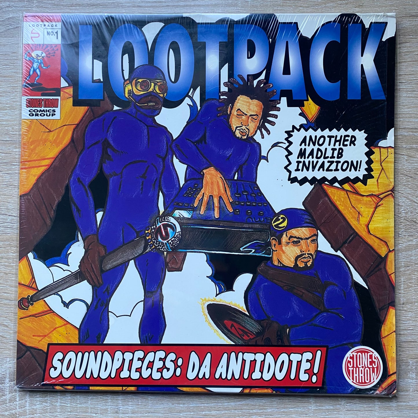 OG- Lootpack - Soundpieces: Da Antidote! (3xLP, Album)