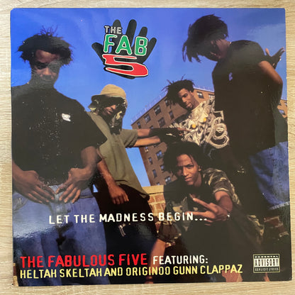 OG US - The Fabulous Five Featuring Heltah Skeltah And Originoo Gunn Clappaz* - Blah / Leflah (12", Single)