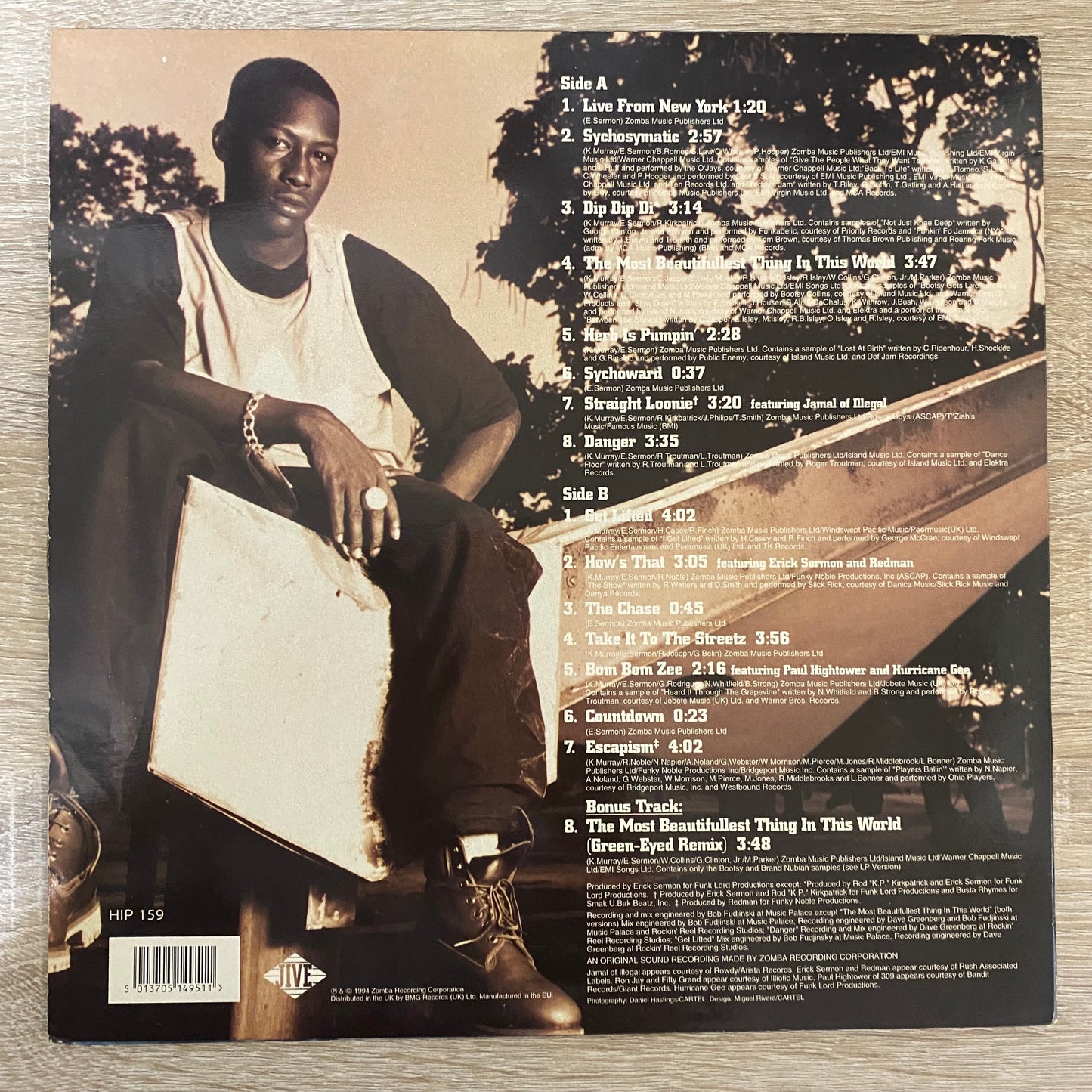 OG UK - Keith Murray - The Most Beautifullest Thing In This World (LP, Album)