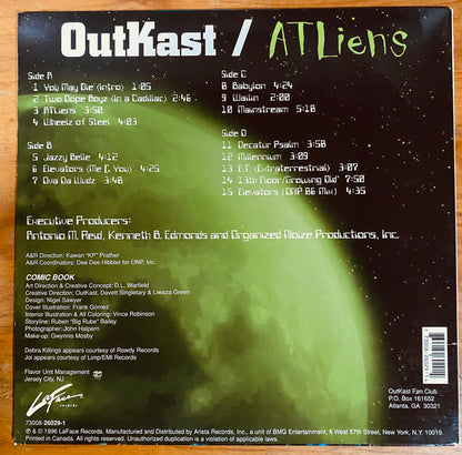 OG US - OutKast - ATLiens (2xLP, Album) CL