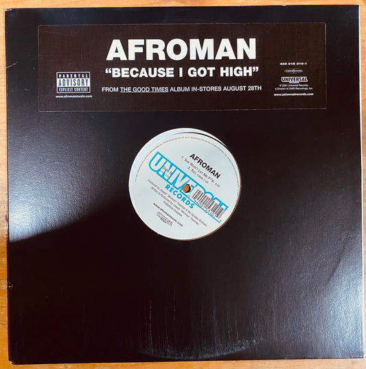 OG US - Afroman - Because I Got High (12")