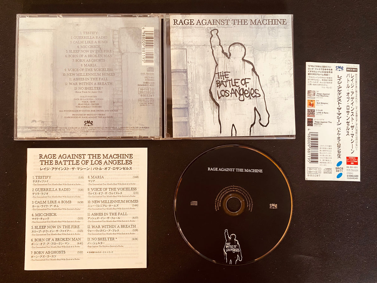 Rage Against The Machine - The Battle Of Los Angeles (CD, Album)