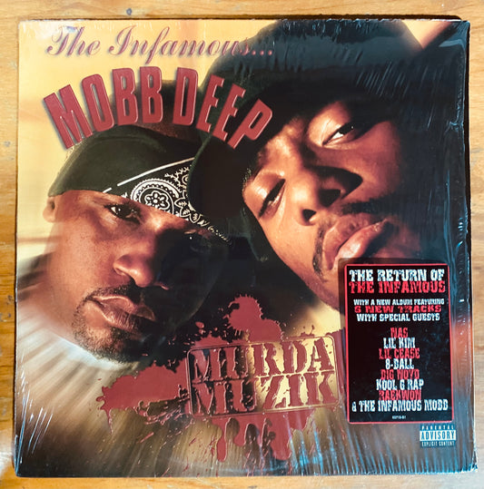 OG US - Mobb Deep - Murda Muzik (2xLP, Album) CL