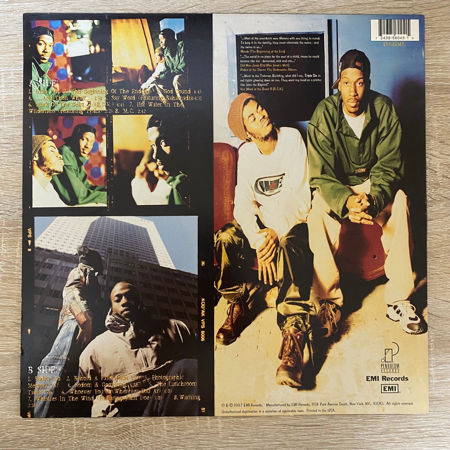 OG US - Boogiemonsters - God Sound (LP, Album)