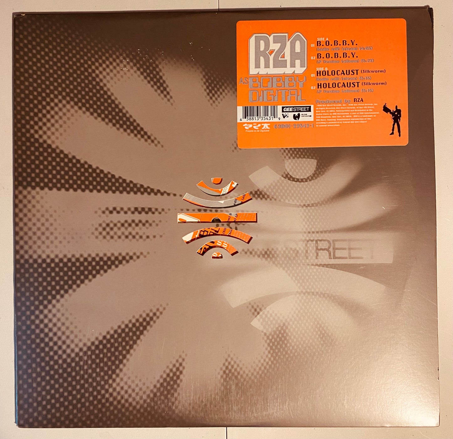 OG US - RZA as Bobby Digital - B.O.B.B.Y. / Holocaust (Silk Worm) (12")