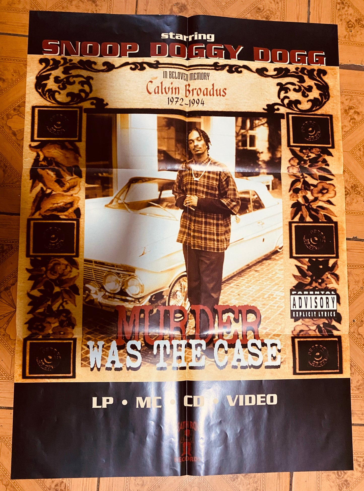 OG EU - Dr. Dre & Ice Cube - Natural Born Killaz (12") INCLUYE POSTER GIGANTE DE SNOOP!!!