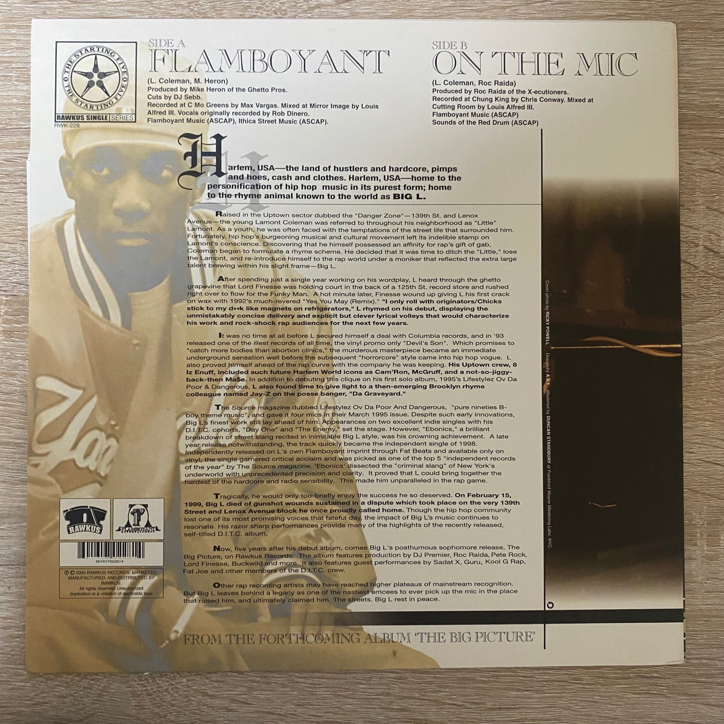 OG US - Big L - Flamboyant (12")