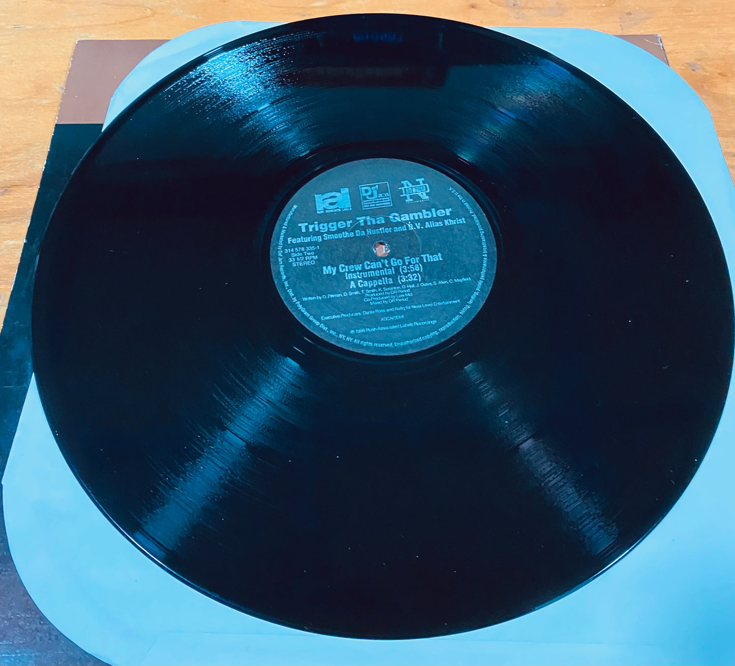 OG US - Trigger Tha Gambler - My Crew Can't Go For That (12")
