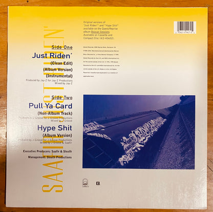 OG US - Saafir - Just Riden' (12")