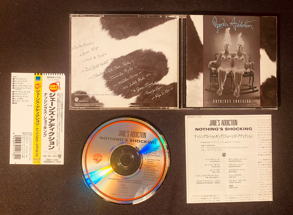 Jane's Addiction - Nothing's Shocking (CD, Album, RE)