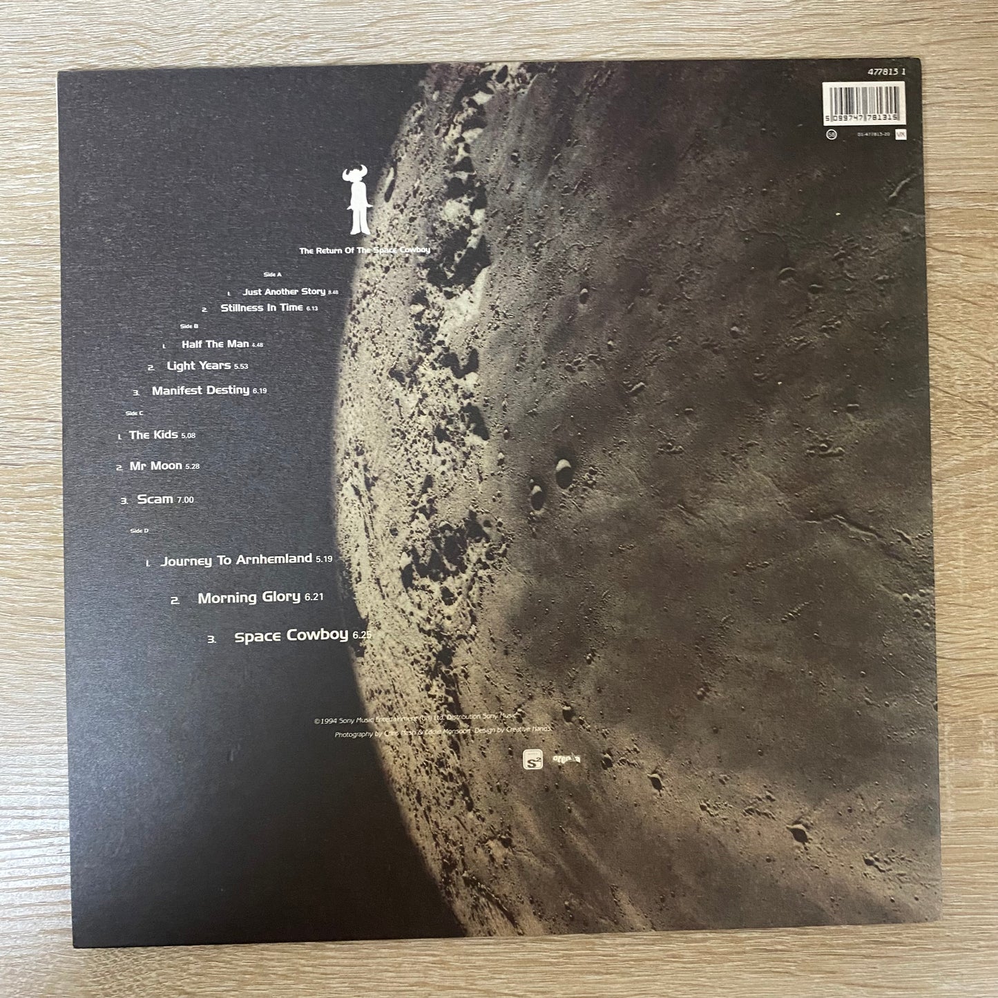 OG UK - Jamiroquai - The Return Of The Space Cowboy (2xLP, Album)