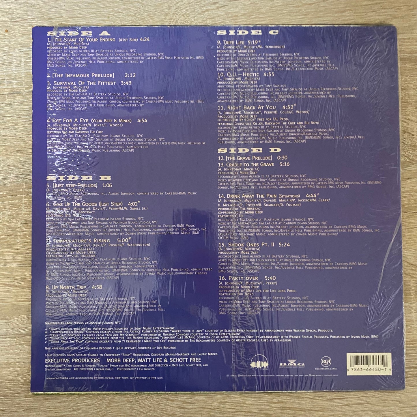 OG US - Mobb Deep - The Infamous (2xLP, Album)