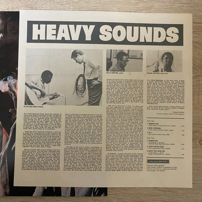 Elvin Jones And Richard Davis (2) - Heavy Sounds (LP, Album, Ltd, RE)