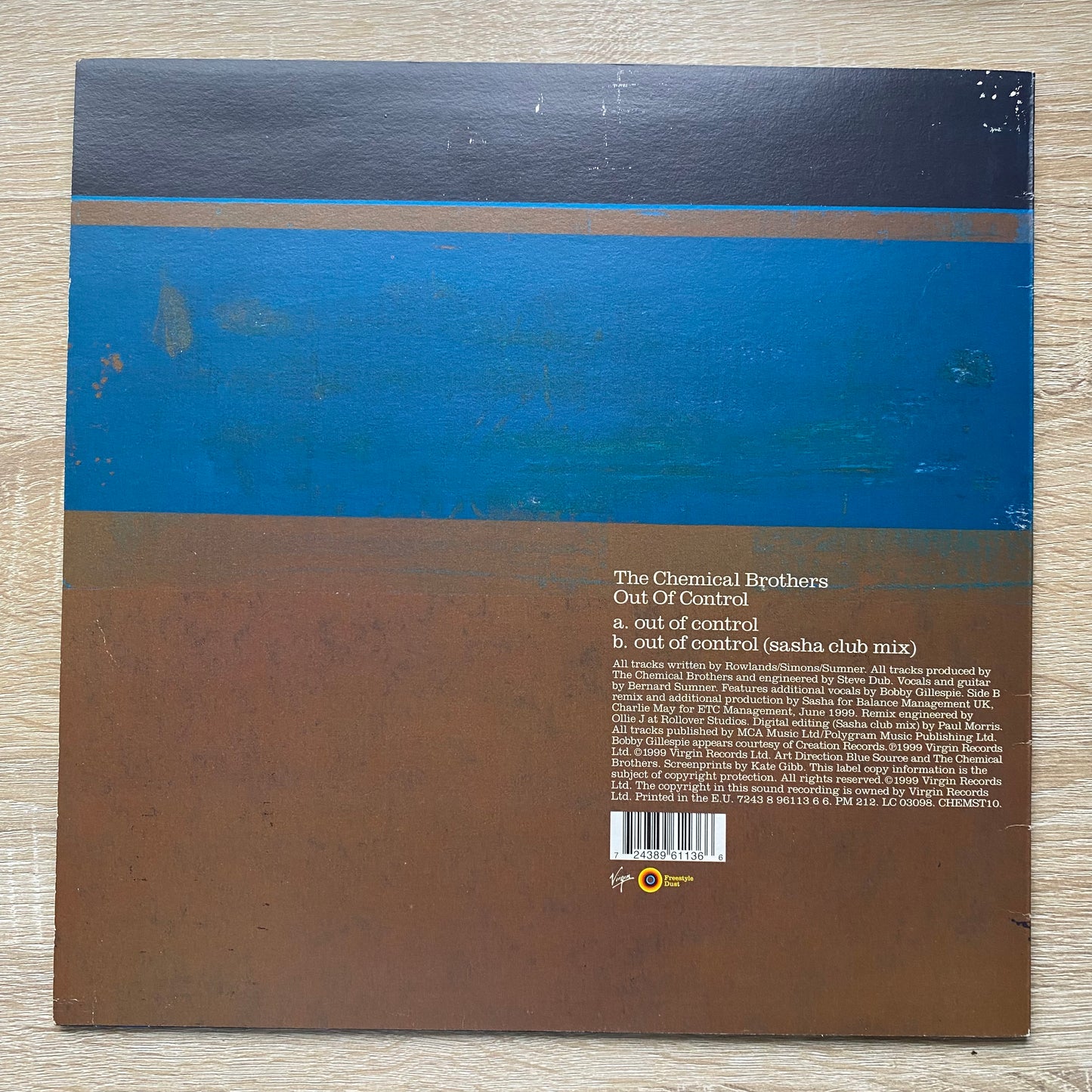 OG EU - The Chemical Brothers - Out Of Control (12", Single)