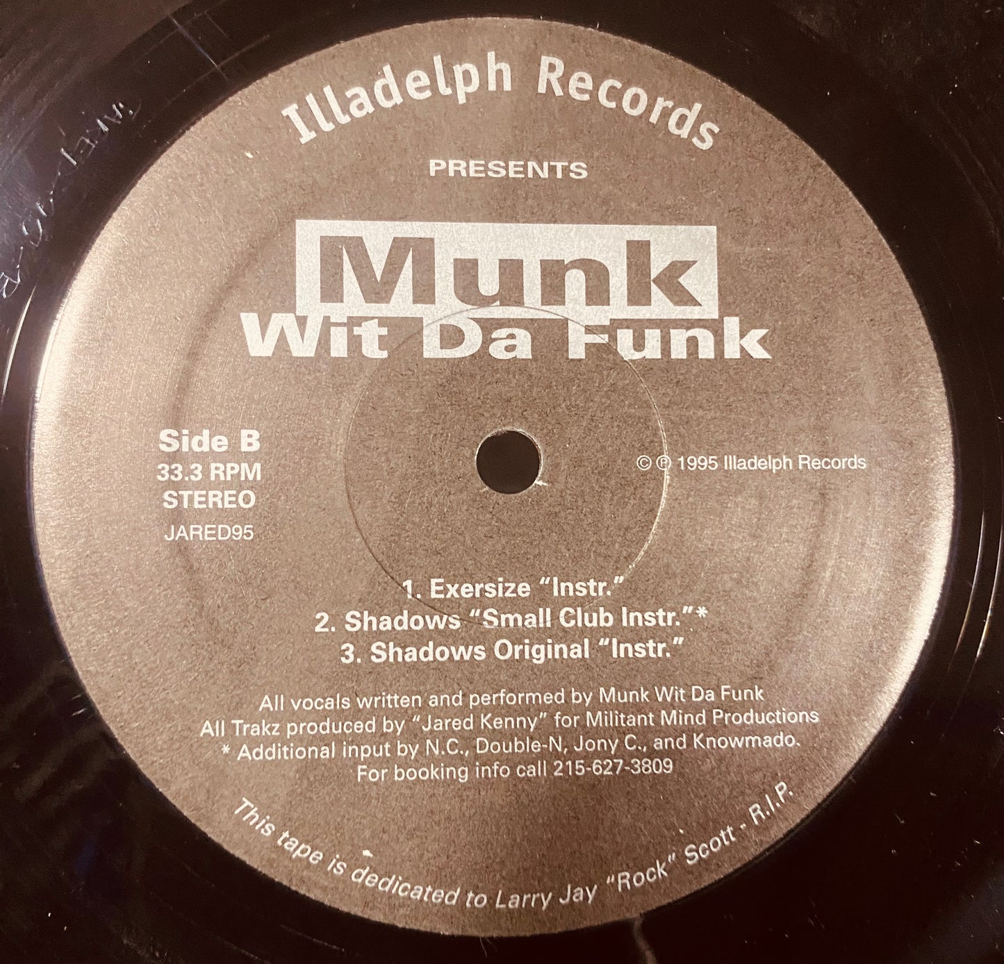 OG US - Munk Wit Da Funk - Exersize / Shadows (12")