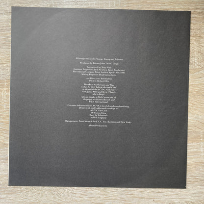 OG JP - AC/DC - Back In Black (LP, Album)