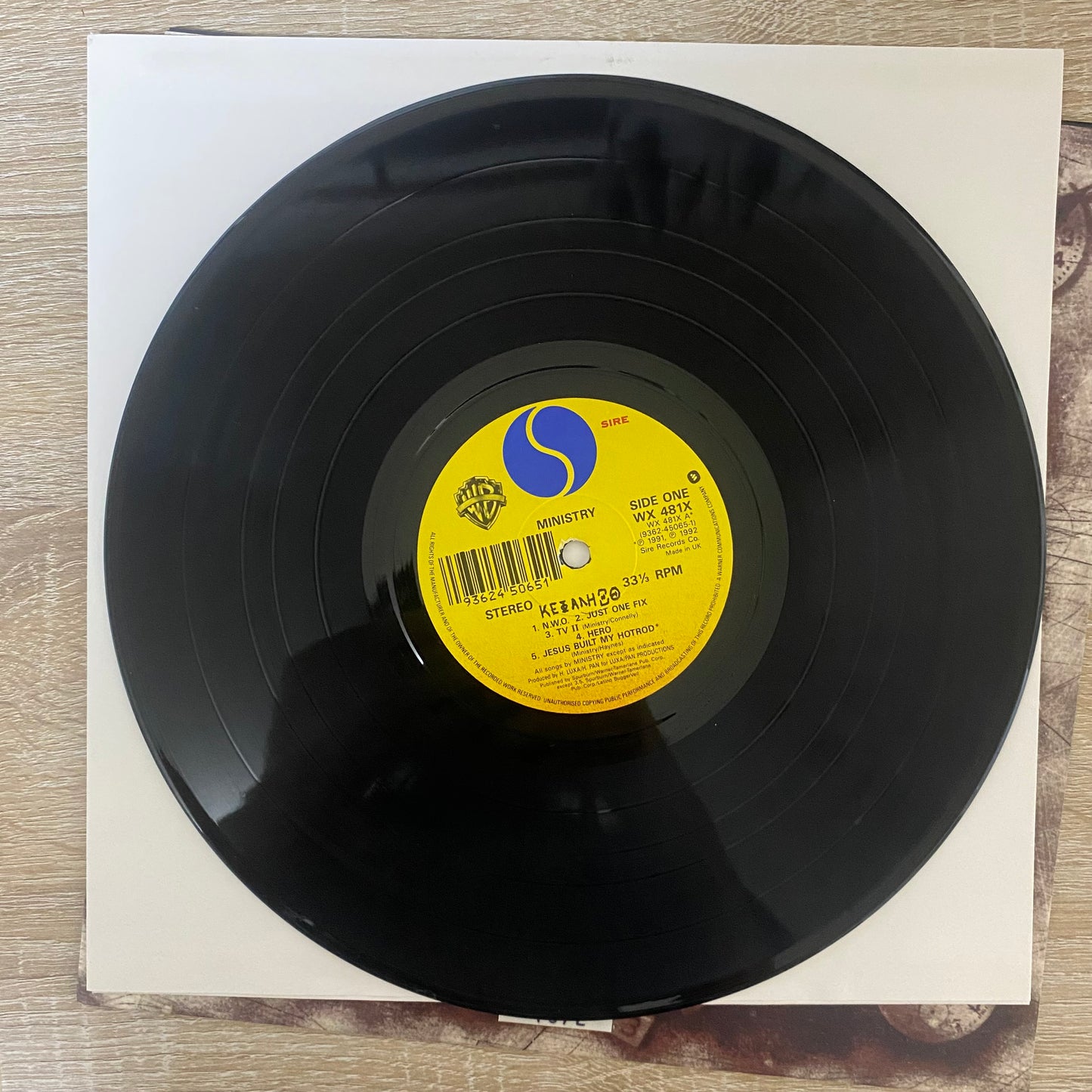 OG UK - Ministry - ΚΕΦΑΛΗΞΘ (10", Album, Ltd, Num)