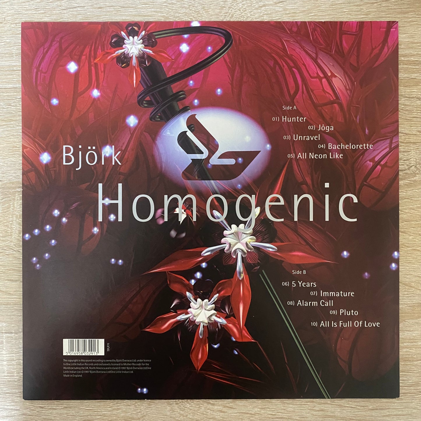 OG UK - Björk - Homogenic (LP, Album)