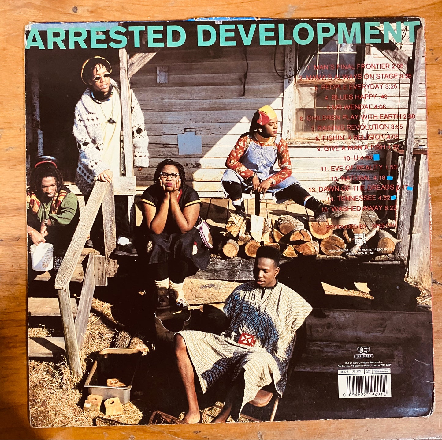 OG EU - Arrested Development - 3 Years, 5 Months And 2 Days In The Life Of... (LP, Album) CL