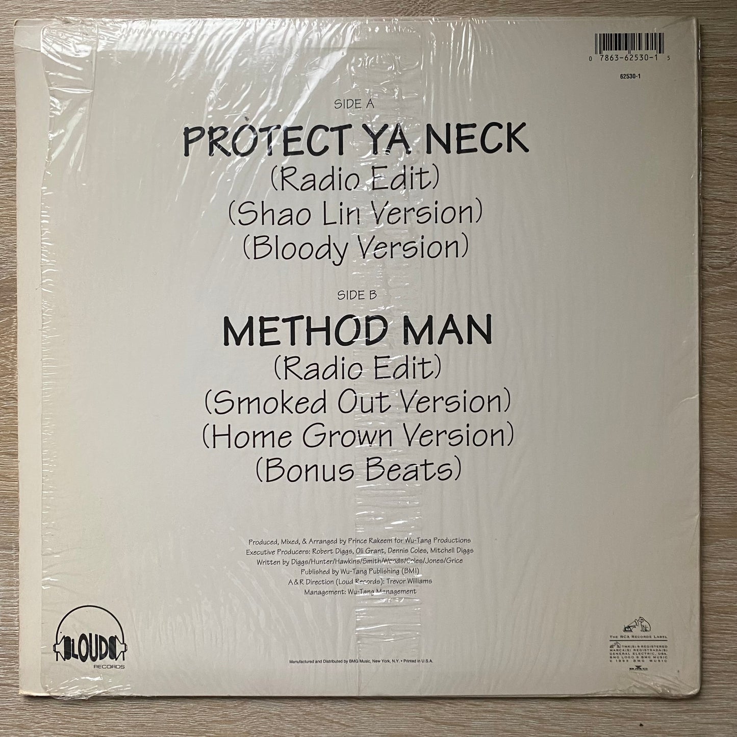 OG US - Wu-Tang Clan - Protect Ya Neck (12")