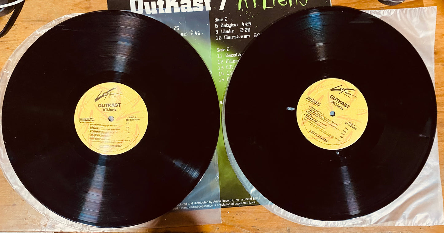 OG US - OutKast - ATLiens (2xLP, Album) CL