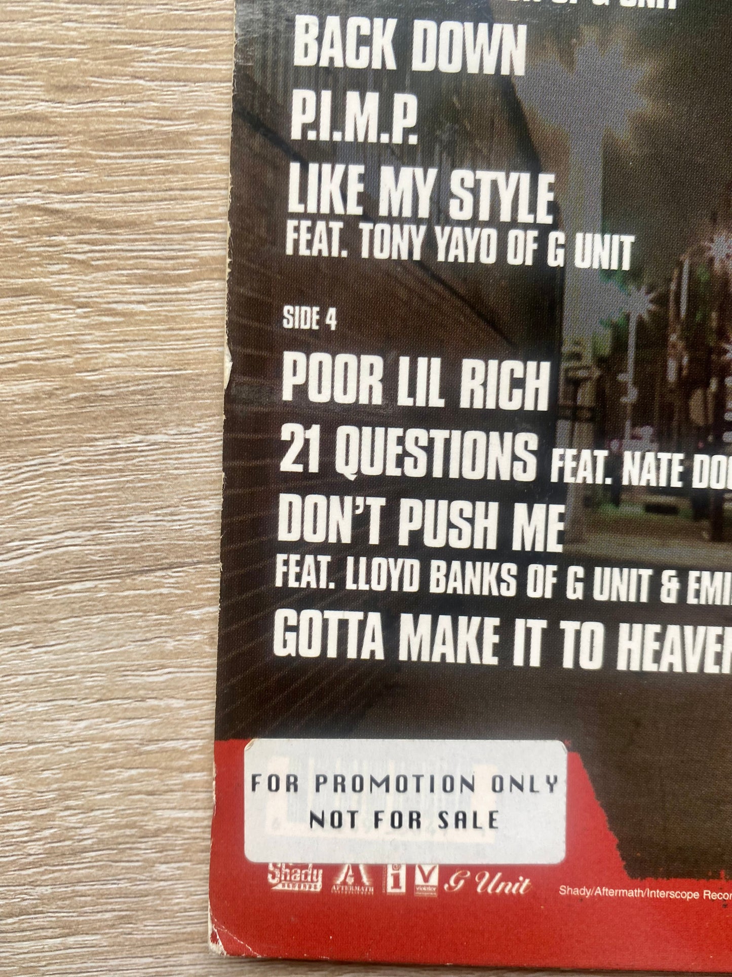 OG - PROMO - 50 Cent - Get Rich Or Die Tryin' (2xLP, Album)