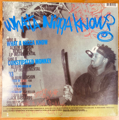 KMD - What A Nigga Know? (12") Unofficial Release
