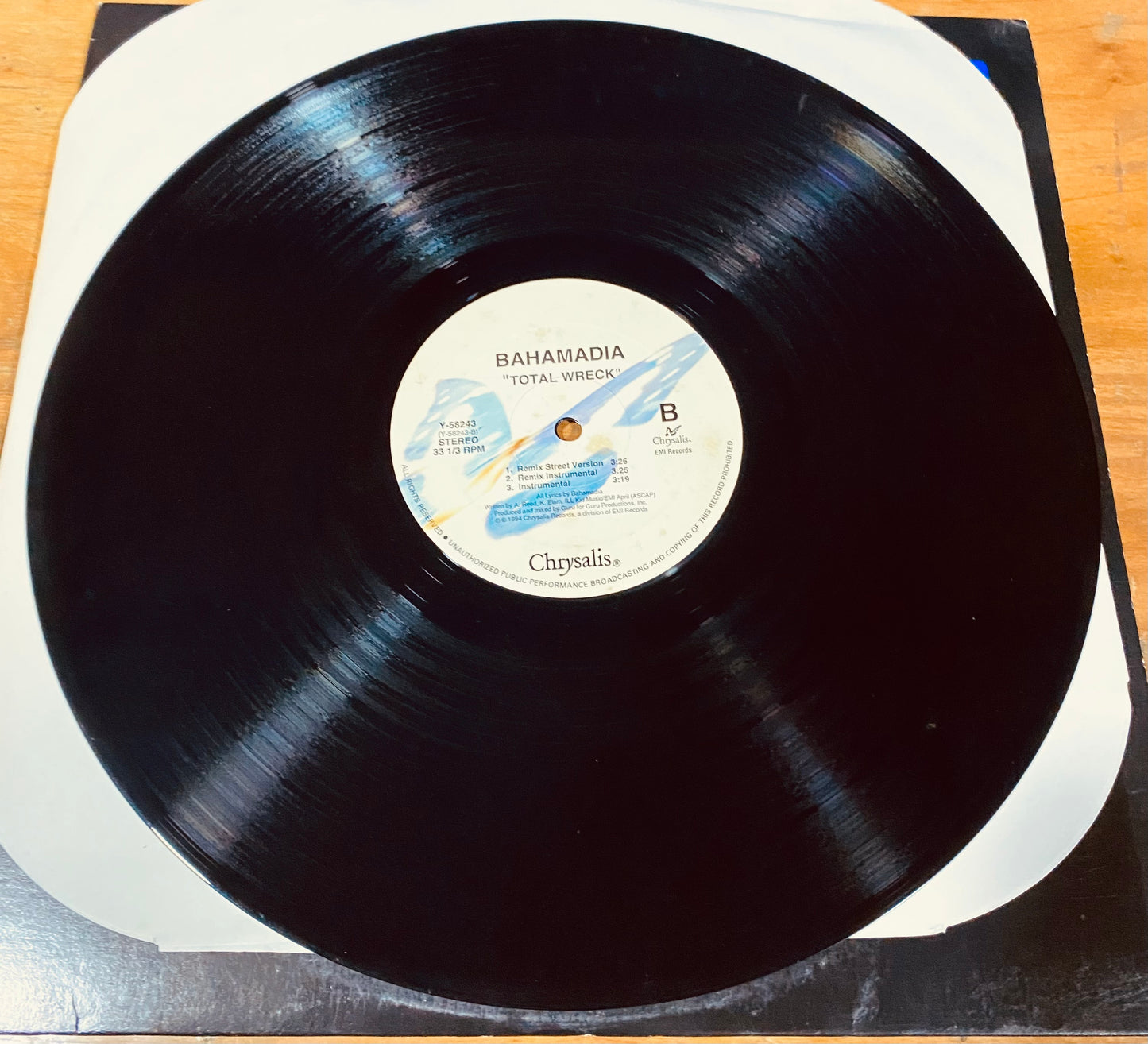 OG US - Bahamadia - Total Wreck (12")