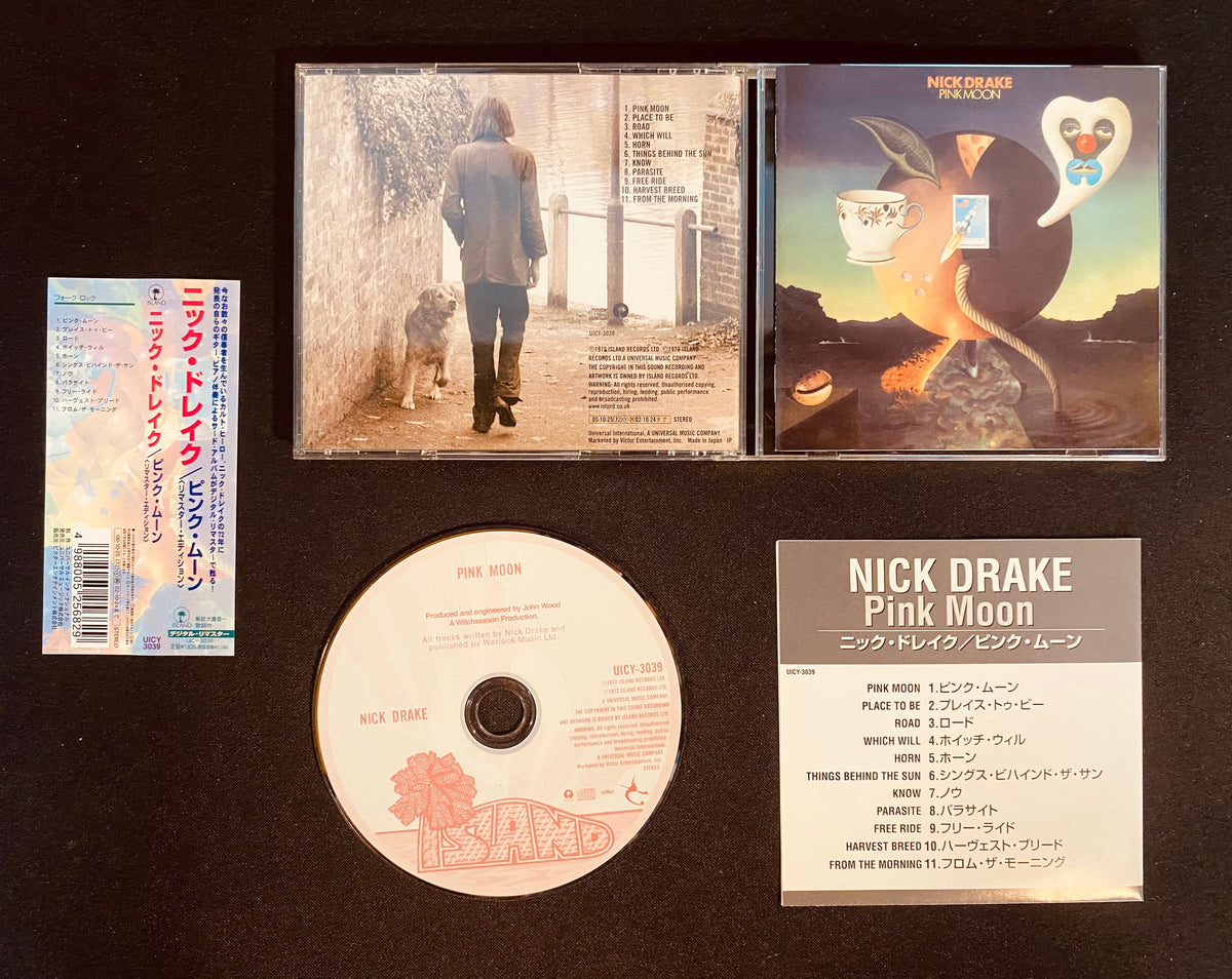 Nick Drake - Pink Moon (CD, Album, RE, RM)
